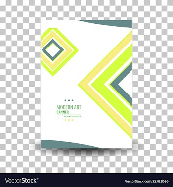 Poster flyer pamphlet brochure cover design vector image