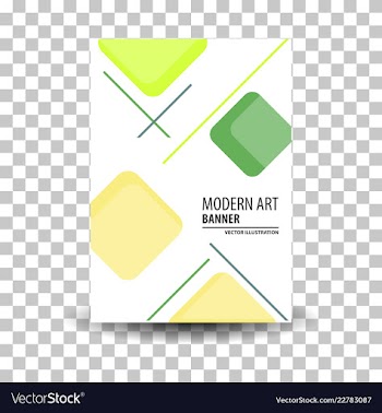 Poster flyer pamphlet brochure cover design vector image