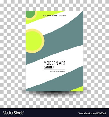 Poster flyer pamphlet brochure cover design vector image
