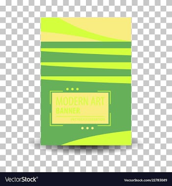 Poster flyer pamphlet brochure cover design vector image