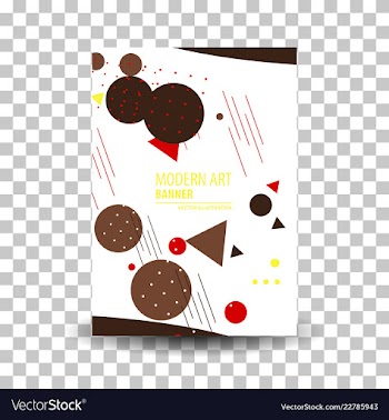 Poster flyer pamphlet brochure cover design vector image