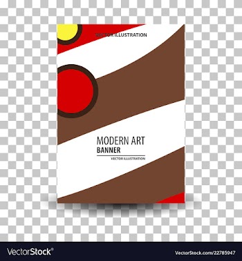 Poster flyer pamphlet brochure cover design vector image
