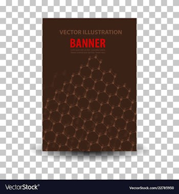 Poster flyer pamphlet brochure cover design vector image
