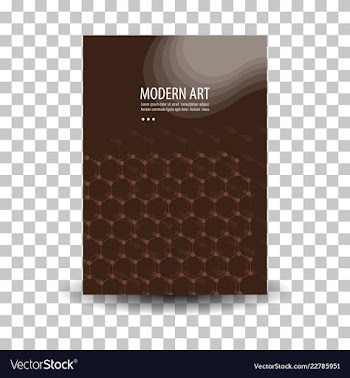 Poster flyer pamphlet brochure cover design vector image