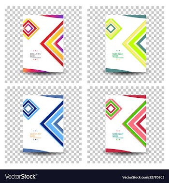 Poster flyer pamphlet brochure cover design vector image