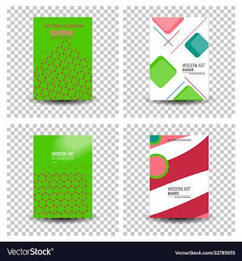 Poster flyer pamphlet brochure cover design vector image