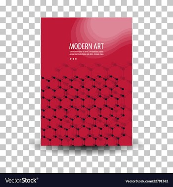 Poster flyer pamphlet brochure cover design vector image