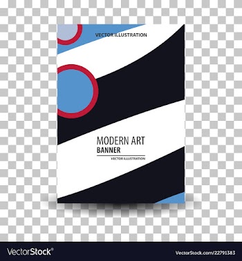 Poster flyer pamphlet brochure cover design vector image