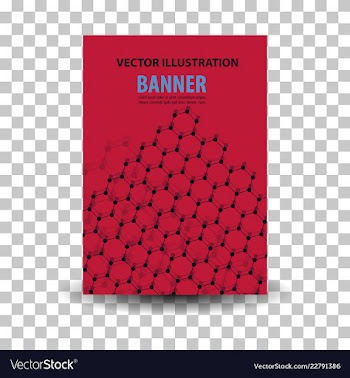 Poster flyer pamphlet brochure cover design vector image