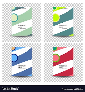 Poster flyer pamphlet brochure cover design vector image