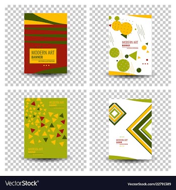 Poster flyer pamphlet brochure cover design vector image