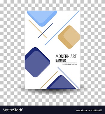 Poster flyer pamphlet brochure cover design vector image