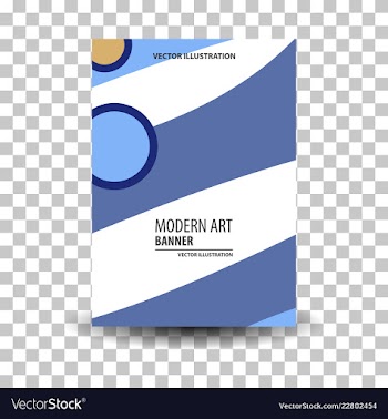 Poster flyer pamphlet brochure cover design vector image