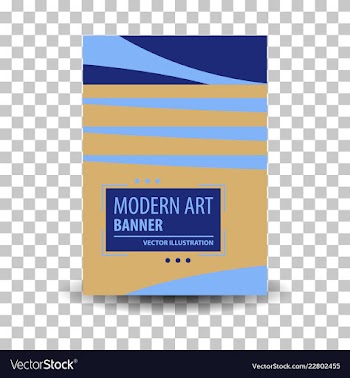 Poster flyer pamphlet brochure cover design vector image