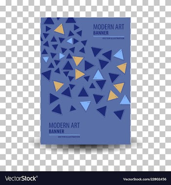Poster flyer pamphlet brochure cover design vector image