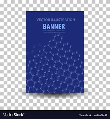 Poster flyer pamphlet brochure cover design vector image