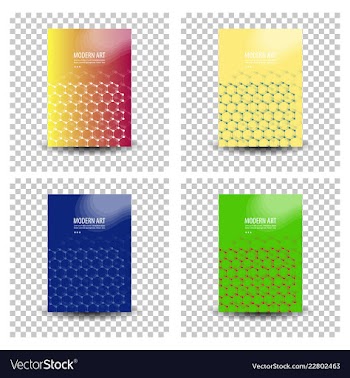 Poster flyer pamphlet brochure cover design vector image
