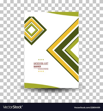 Poster flyer pamphlet brochure cover design vector image
