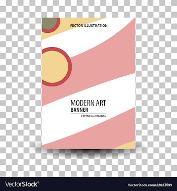 Poster flyer pamphlet brochure cover design vector image