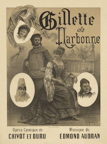 Poster for Gillette de Narbonne, | Free Photo - rawpixel