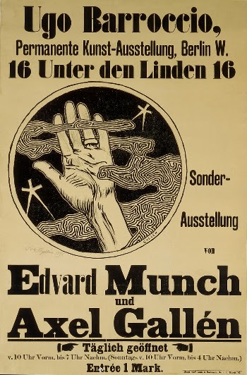 Poster for munch & gallén's | Free Photo - rawpixel