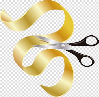 Poster, Golden ribbon ribbon Poster transparent background PNG clipart