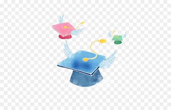 Poster Graduation ceremony Watercolor painting Illustration - Cartoon watercolor Dr. cap 