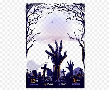 Poster Halloween Graphic design - Halloween poster material 
