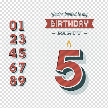 Poster Happy Birthday to You, Happy birthday poster decoration transparent background PNG clipart