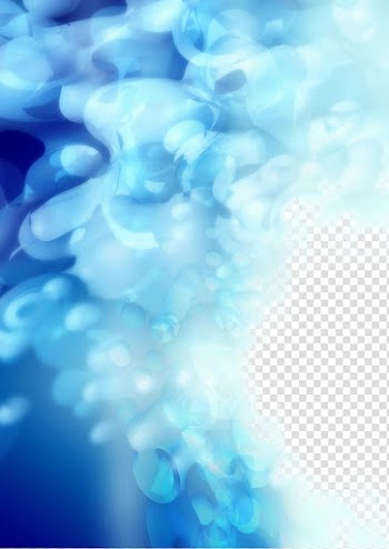 Poster Haze, Blue Smoke transparent background PNG clipart