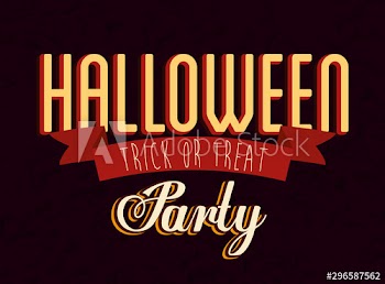 poster of party halloween celebration design