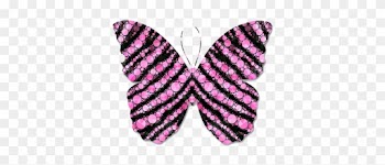 Poster Pink Schwarz Zebra Print Abstract Butterfly - Zazzle Papillon &amp; Orchidée Roses Tongs