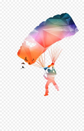 Poster Printing Publicity - parachute 