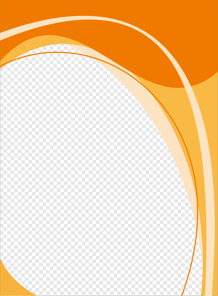 Poster template, orange and yellow color wave, template, angle, text png