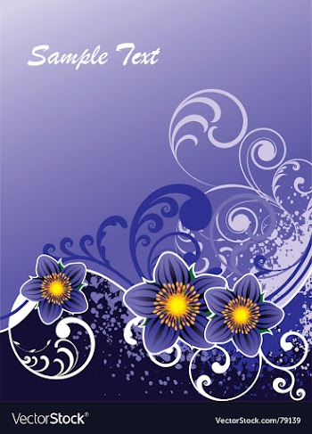 Poster vector image