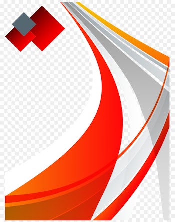 Poster Wave - Science and Technology Wave Border 