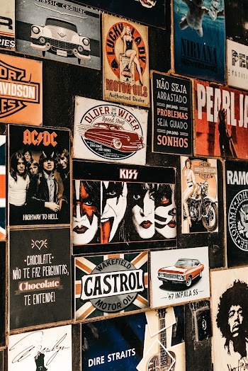 Posters on Wall