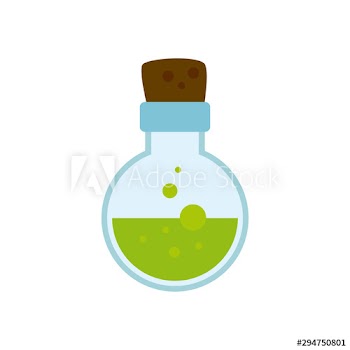 potion magic halloween design