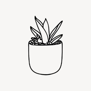 Potted snake plant drawing, botanical | Free PSD - rawpixel