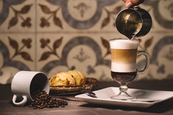 Pouring Coffee into Glass