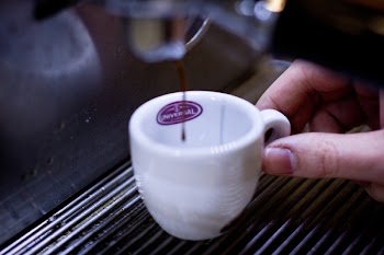         Pouring Espresso Coffee Free Photo     