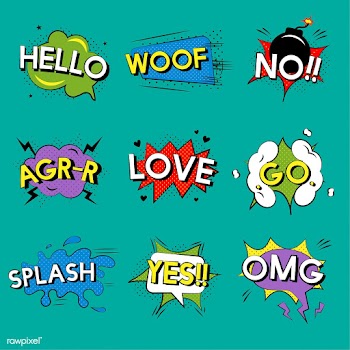 Pow bang boom | Free stock vector - 77437