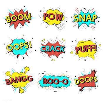 Pow bang boom | Free stock vector - 77462