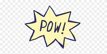 Pow Cartoon Comic Slang Transparent Background - Pow Transparent