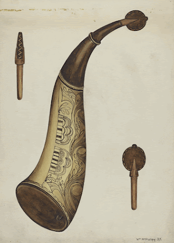 Powder Horn (1937) by William | Free Photo - rawpixel