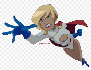 Power Girl By Glee-chan - Justice League Unlimited Power Girl