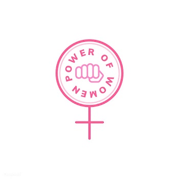 Power of women emblem badge illustration | Free stock vector - 463436