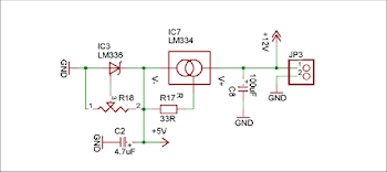 Power supply for A/D converter schematics Serial communications ...