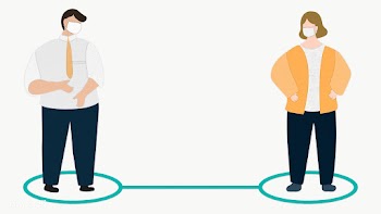 Practice social distancing to prevent covid-19 design element  | Free  transparent png - 2335000