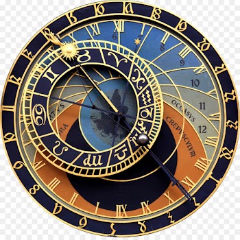 Prague astronomical clock Old Town Hall Old Town Square - Retro clock 